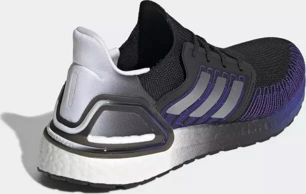 adidas Ultraboost 20 core black/silver metallic/cloud white (Herren)