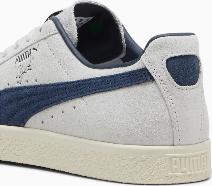 Puma Clyde OG silver mist/frosted ivory/club navy