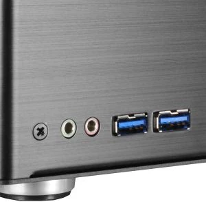 Lian Li PC-Q09FB schwarz, Mini-ITX, 150W extern