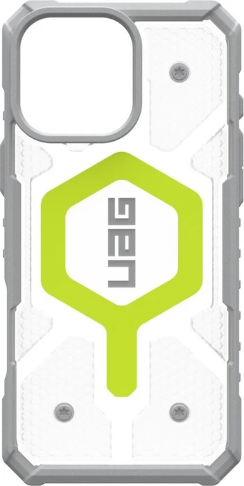 UAG Pathfinder Clear Case für Apple iPhone 16 Pro Max active neon