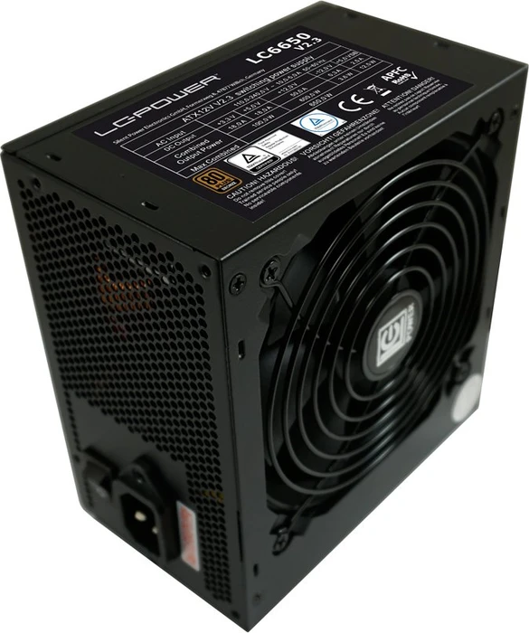 LC-Power LC6650 V2.3 Super Silent 650W, ATX 2.3
