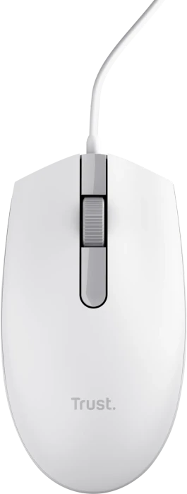 Trust TM-101W Optical Mouse weiß, ECO zertifiziert, USB
