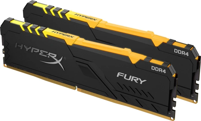 Kingston FURY RGB UDIMM 16GB Kit, DDR4-3200, CL16-18-18, 1RX8