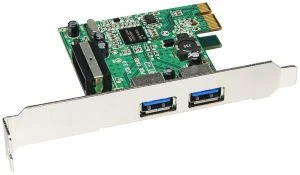 Sharkoon USB 3.0 Host Controller Card, 2x USB 3.0, PCIe 2.0 x1