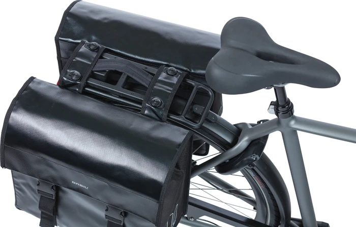Basil Urban Load Doppeltasche MIK Gepäcktasche schwarz