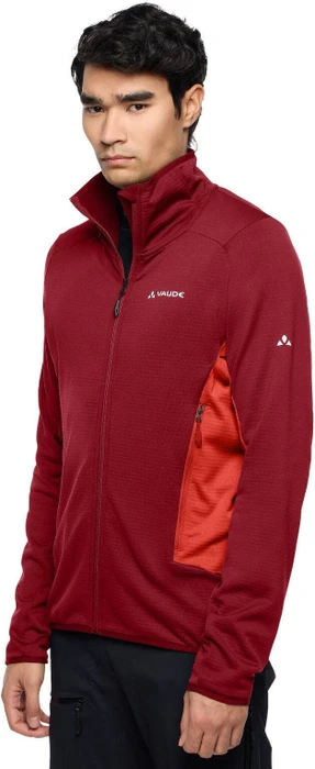 Vaude Monviso Fleece II Jacke carmine/glowing red (Herren)