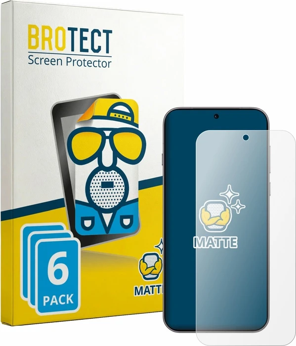 Brotect Displayschutzfolie Anti-Glare für Oppo Find X10 Pro Max, 6er-Pack