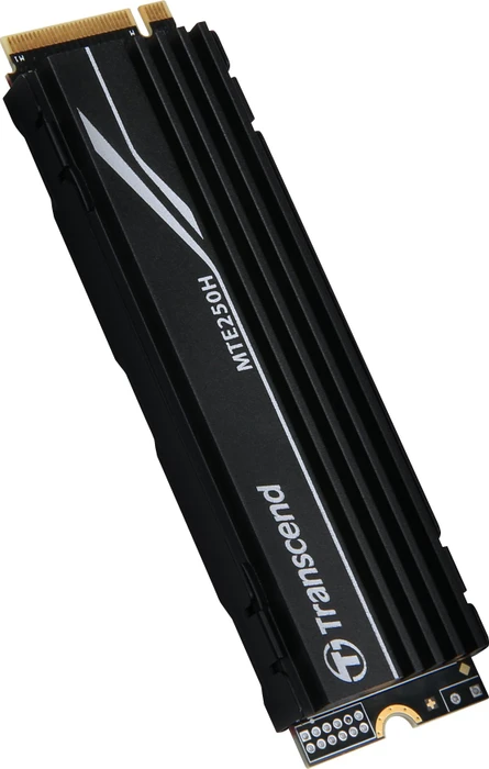 Transcend MTE250H SSD 4TB, M.2 2280 / M-Key / PCIe 4.0 x4, Kühlkörper
