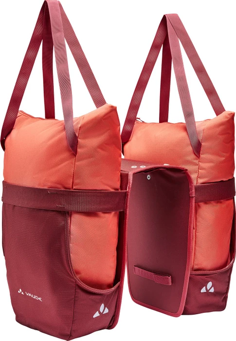 Vaude TwinShopper Gepäcktasche hotchili