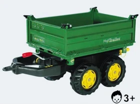 rolly toys rollyMega John Deere Anhänger grün