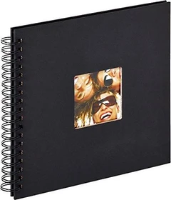 Walther Design Spiralalbum Fun 25x26 schwarz
