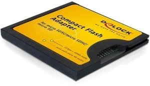 DeLOCK CompactFlash microSD Adapter