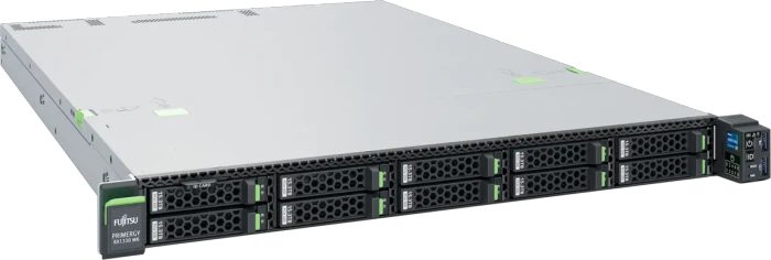 Fujitsu Primergy RX1330 M6 4x SFF, Xeon 6337P, 32GB RAM, 1HE