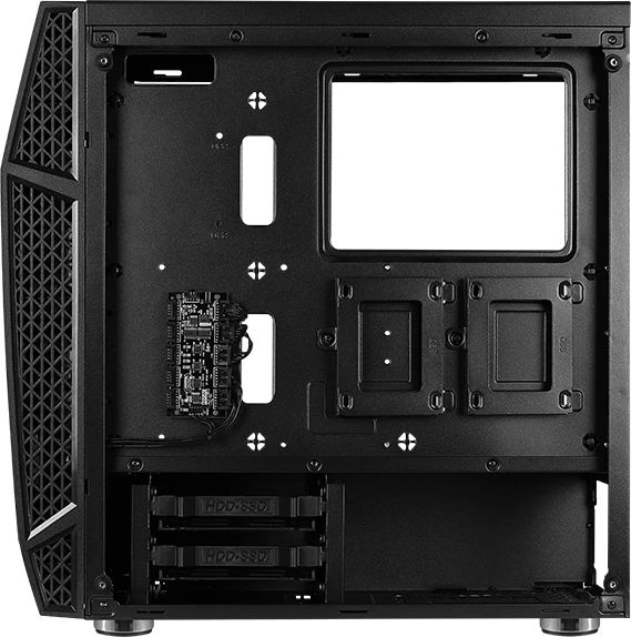 AeroCool Klaw, Glasfenster