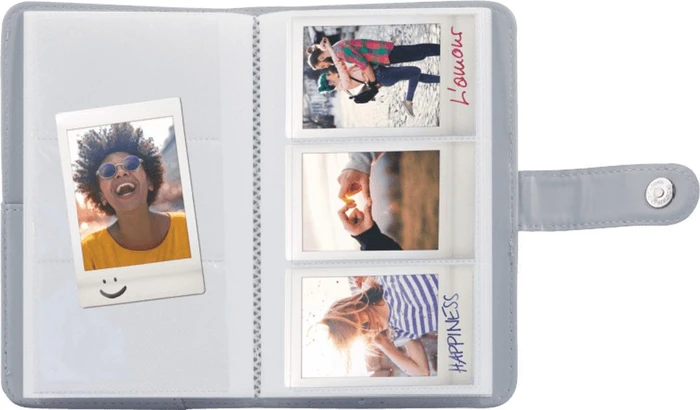 Fujifilm instax mini 9 Striped Fotoalbum smoky white