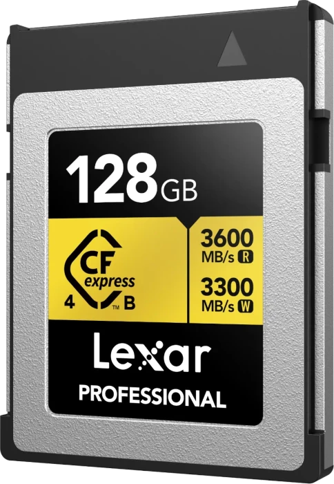 Lexar Professional GOLD R3600/W3300 CFexpress 4.0 Type B 128GB