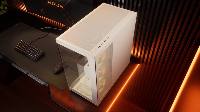 Krux Exo White, Glasfenster