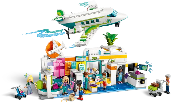 LEGO Friends - Heartlake City Flughafen mit Flugzeug
