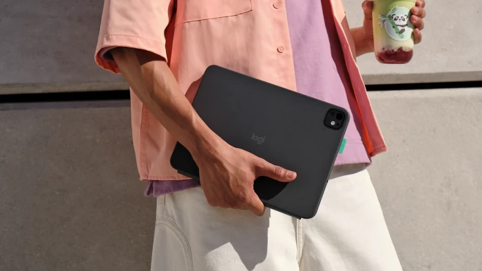 Logitech Flip Folio für iPad Pro 11" (M4/M5) und iPad Air 11" (M2/M3), Graphite, ND