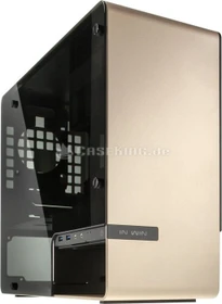 In Win 901 gold, Glasfenster, Mini-ITX