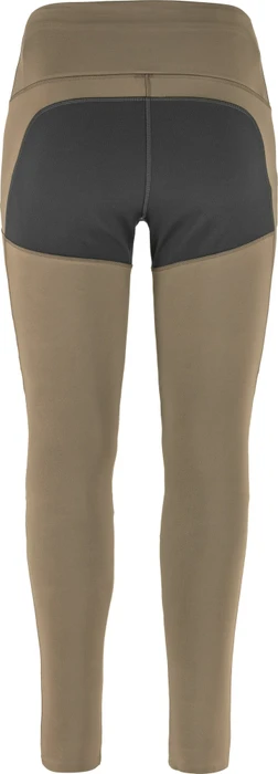 Fjällräven Abisko Trekking Tights Pro Hose 7/8 suede brown/iron grey (Damen)
