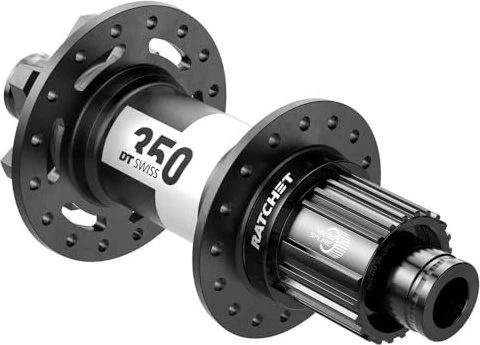 DT Swiss 350 6-Loch Boost 12x148 TA 32 Loch Shimano HG Hinterradnabe