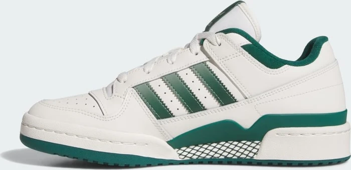 adidas Forum Low CL cloud white/collegiate green/silver green