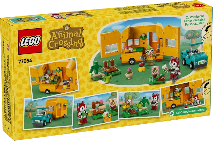 LEGO Animal Crossing - Gerds Wohnwagen & Gärtnerei