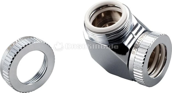 Phanteks Glacier Verbinder für Rohre 90° 16mm chrome