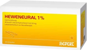 Hevert Heweneural 1% Ampullen, 100 Stück