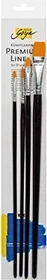 Kreul Solo Goya Goldhair Synthetics Künstlerpinsel Pinselset,   4-tlg.