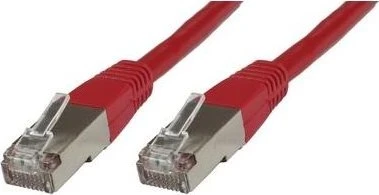 MicroConnect Patchkabel, Cat6, S/FTP, RJ-45/RJ-45, 0.15m, rot