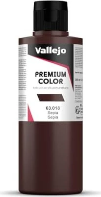 Vallejo Premium Airbrush Color sepia, 200ml