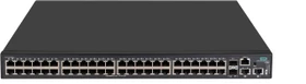 HPE FlexNetwork 5140 EI 48G Rackmount Gigabit Managed Switch, 50x RJ-45, 2x SFP+, 370W PoE+ (5140-48G-PoE+-2SFP+2XGT / JL825A)
