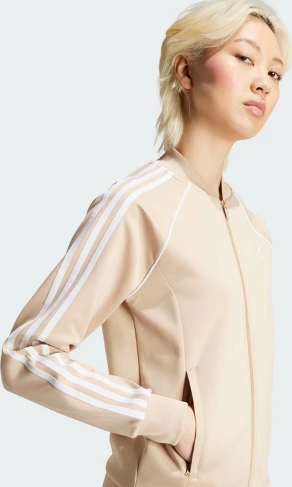 adidas Adicolor Classics SST Originals Trainingsjacke magic beige (Damen)