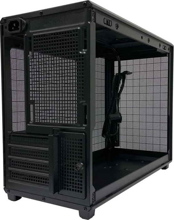 LC-Power Gaming 718MB Cuboid, Glasfenster