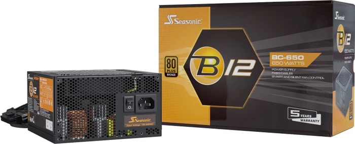Seasonic B12 BC 650W, ATX
