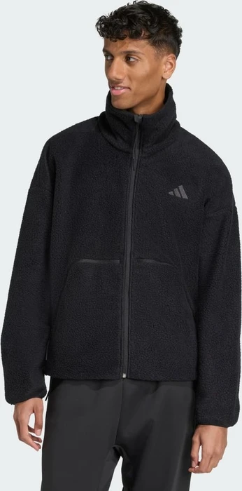 adidas City Tech High Pile Jacke schwarz (Herren)