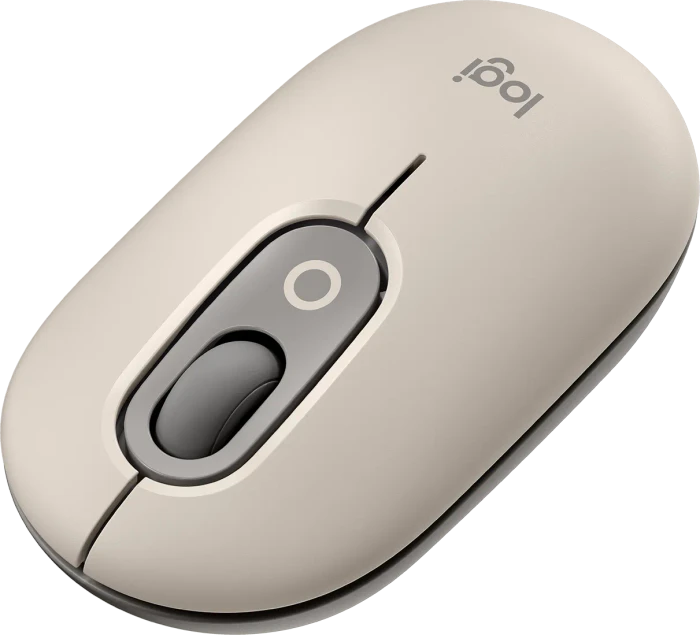 Logitech POP Wireless Mouse, Mist, Logi Bolt, USB/Bluetooth