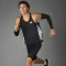 adidas Adizero Singlet Laufshirt ärmellos carbon/black (Herren) Vorschaubild