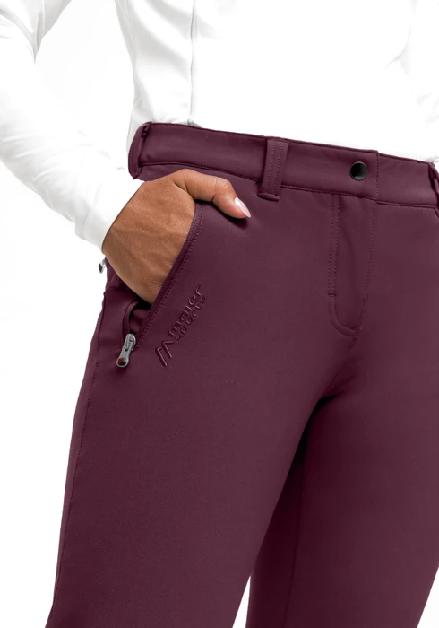 Maier Sports Helga Slim Hose lang rich soil (Damen)