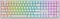 Ducky Zero 6108 Wireless, Pure White, LEDs RGB, MX2A RGB RED, USB/Bluetooth, ND Vorschaubild