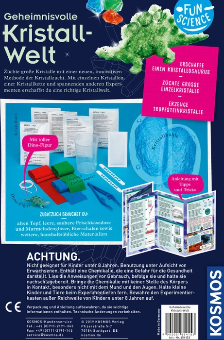 Kosmos Fun Science Geheimnisvolle Kristallwelt