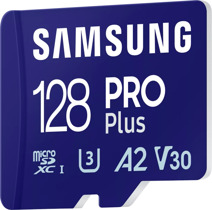 Samsung PRO Plus R180/W130 128GB Kit, UHS-I U3, A2, Class 10