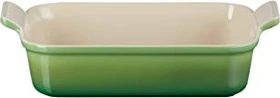 Le Creuset Auflaufform Tradition rechteckig 32.7x20.3cm 2.4l bamboo green