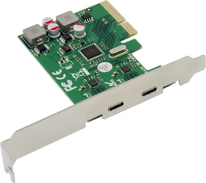 Conceptronic 2x USB-C 3.1, PCIe 3.0 x4
