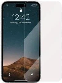 Woodcessories 2.5D Panzerglas für Apple iPhone 15 Plus/15 Pro Max