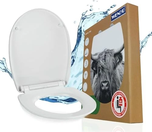 Wenko Yak WC-Sitz mit Absenkautomatik grau