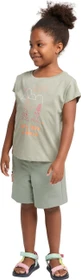 Jack Wolfskin Turbulence Hose kurz mint leaf (Junior)