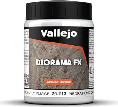 Vallejo Diorama Effects Ground Texture rough grey pumice, 200ml